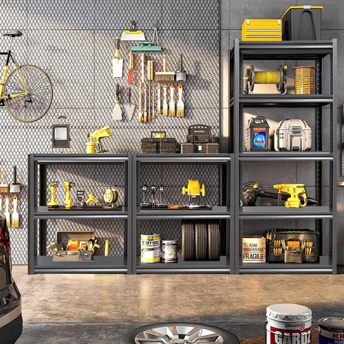 WFX Utility™ 5Tier Adjustable Steel Shelving Unit, Garage Storage